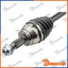 Demi-Arbre de Transmission MTM droite pour FIAT | NPW-FT-041, 598ST85